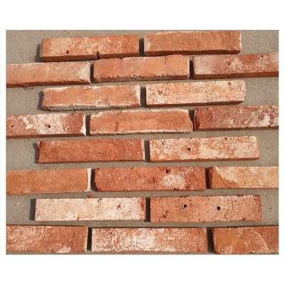 FOB Qingdao China price size 240*55*20-23mm Wall building decorative  Old  Reclaimed clay bricks veneer